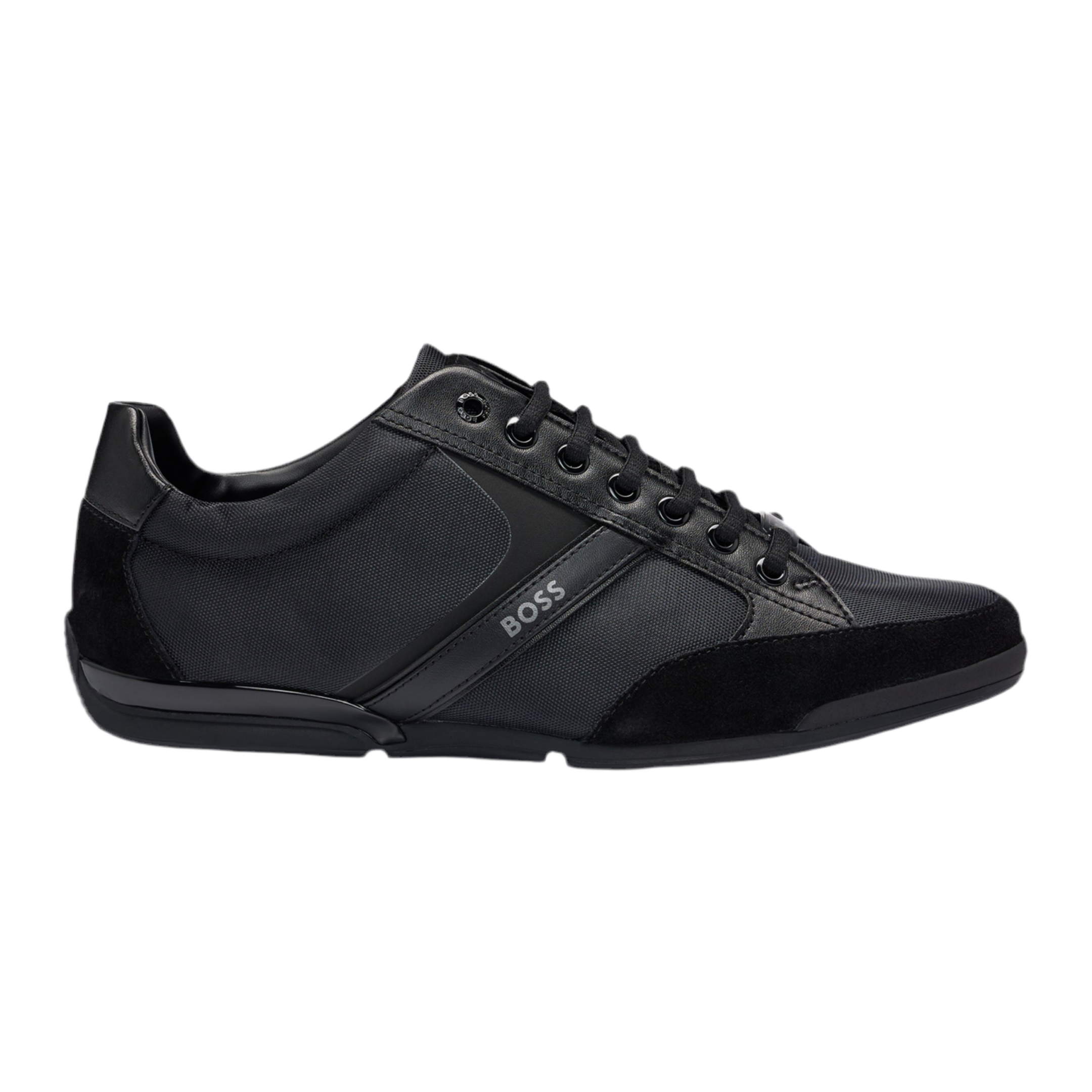 Hugo Boss Men Mixed Trainers - Black