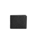 Guess Men Debossed Wallet & Airpod Case Gift Set - Black