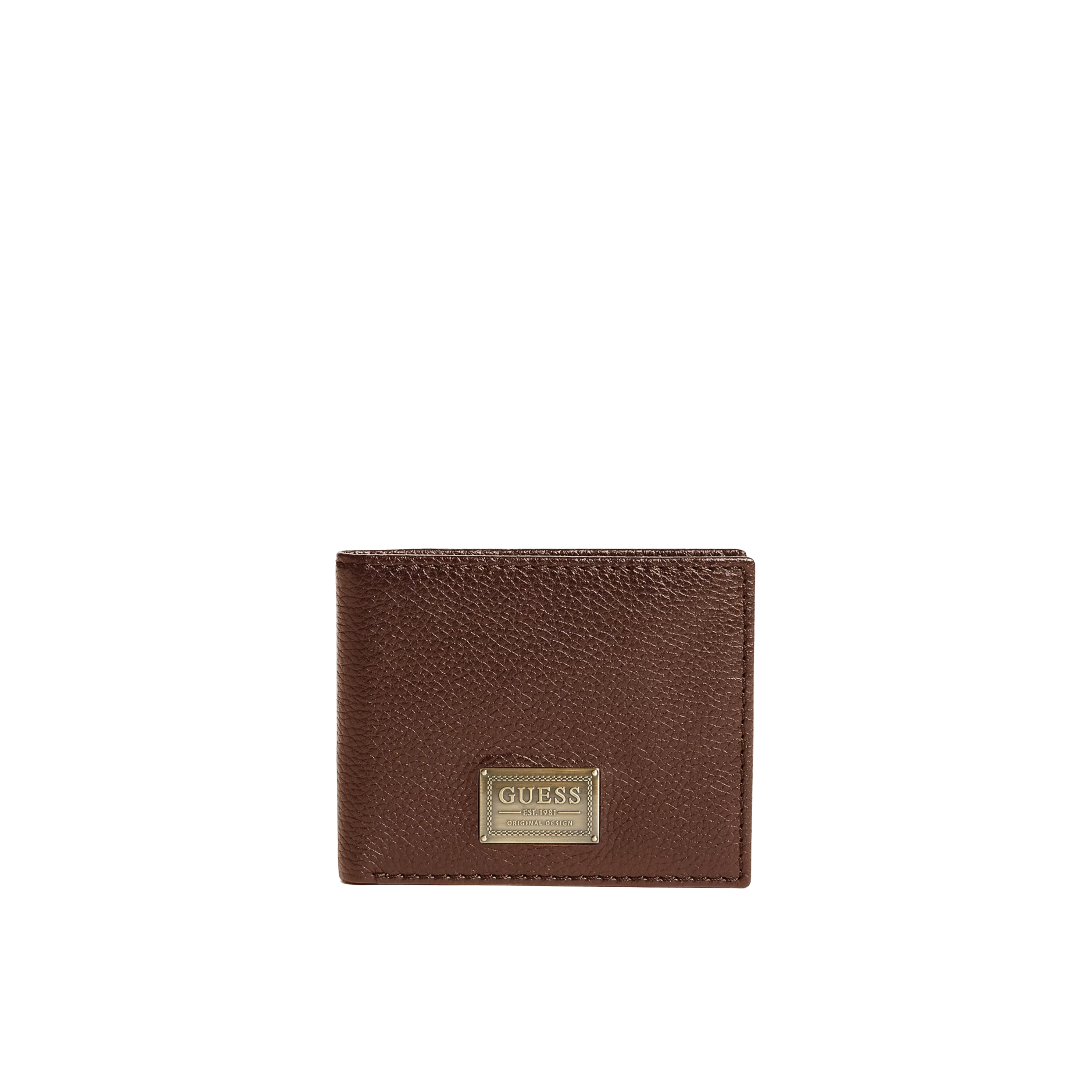 Guess Men Bishop Bifold Wallet - Brown