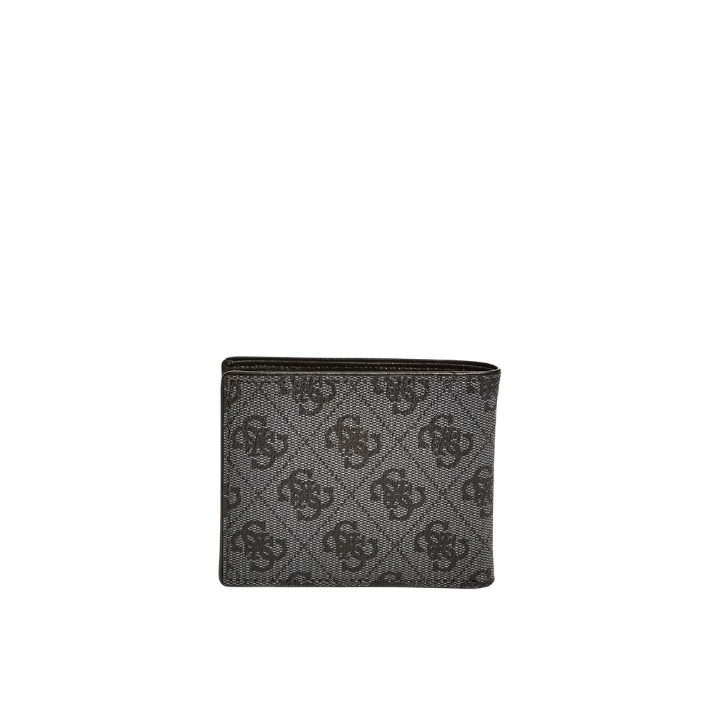 Guess Men Milano Logo Backpack Wallet - Black