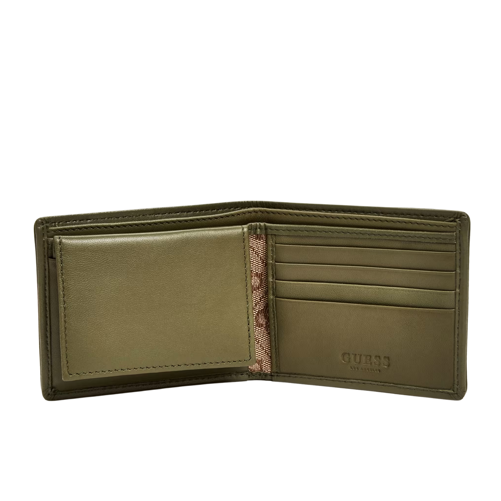 Guess Men Milano Logo Backpack Wallet - Tan