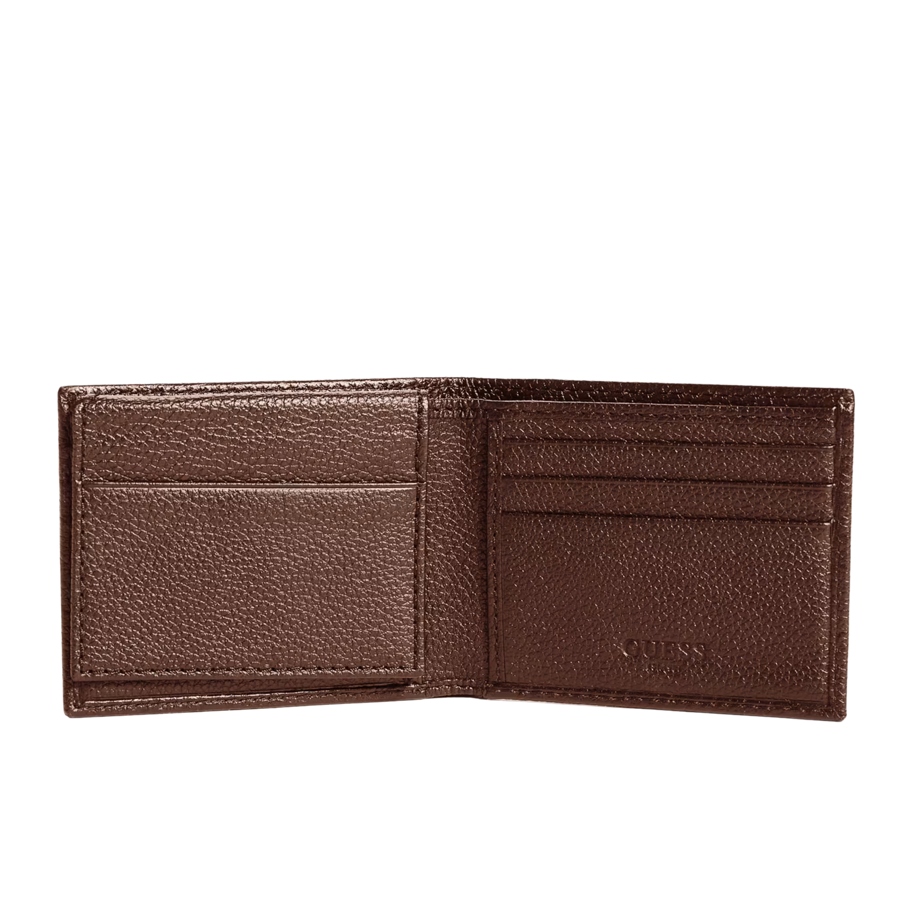 Guess Men Bishop Bifold Wallet - Brown