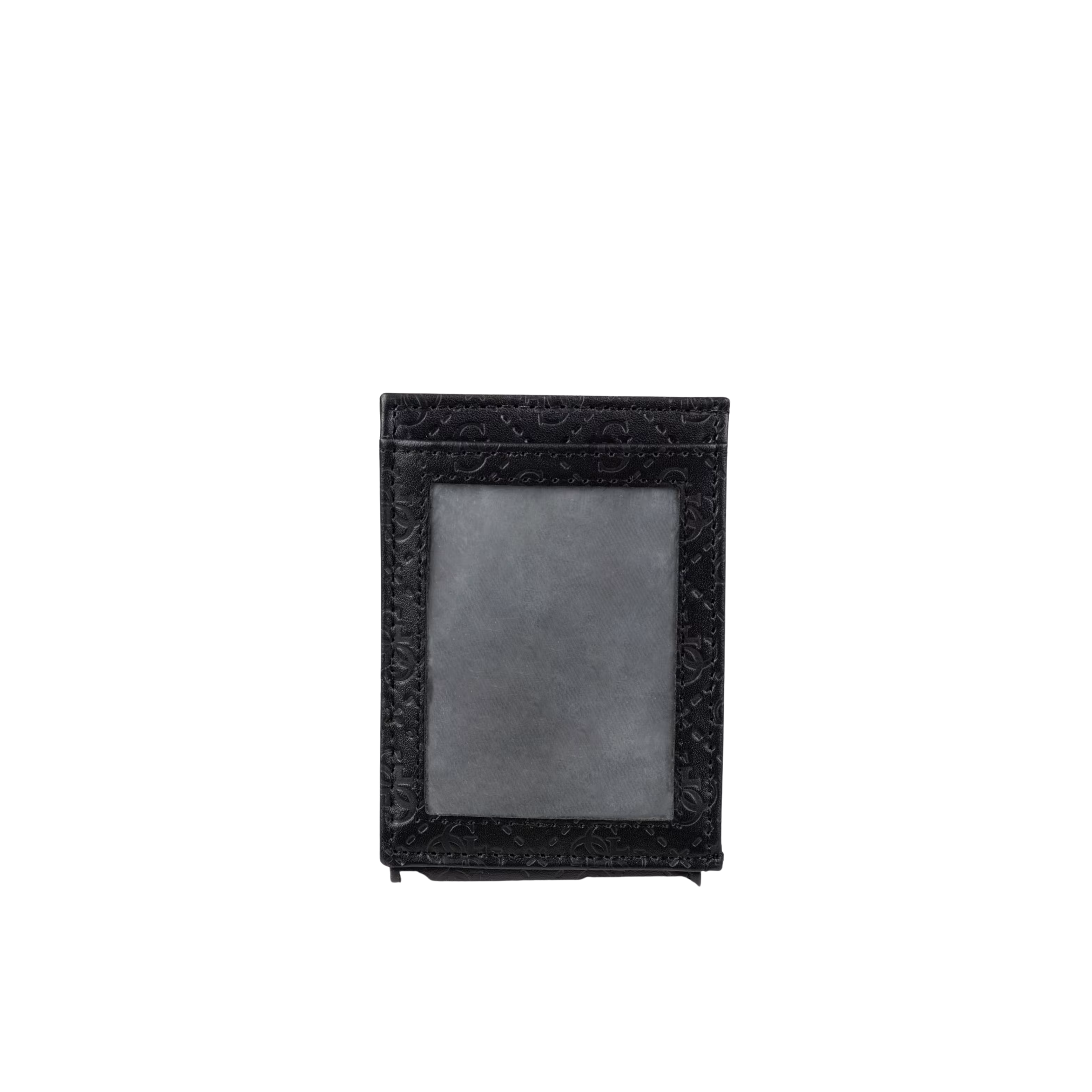 Guess Men Mesa Magnetic Fold Wallet - Black Grey