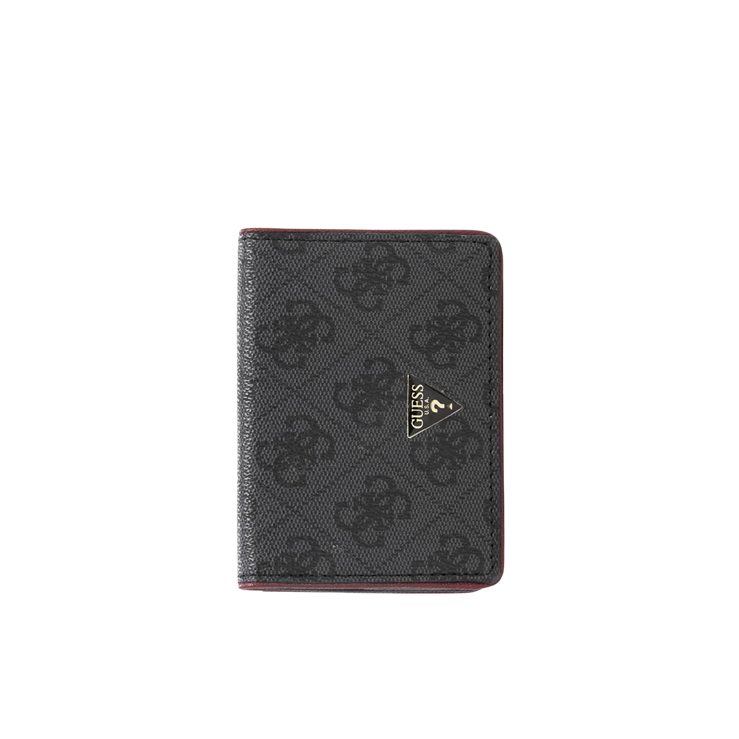 Guess Men Jared Signature Gusset Wallet - Brown