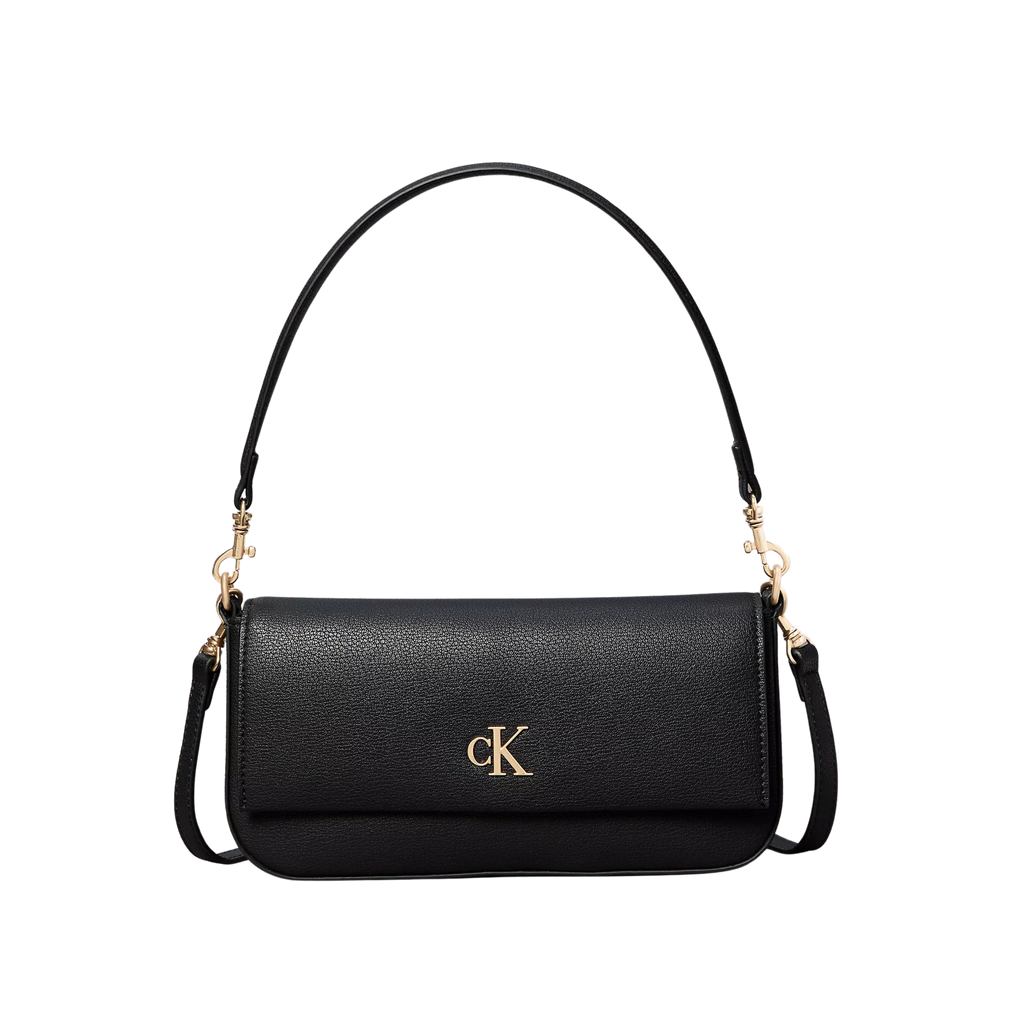 Calvin Klein Women Minimal Monogram Shoulder Bag - Black