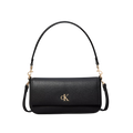 Calvin Klein Women Minimal Monogram Shoulder Bag - Black