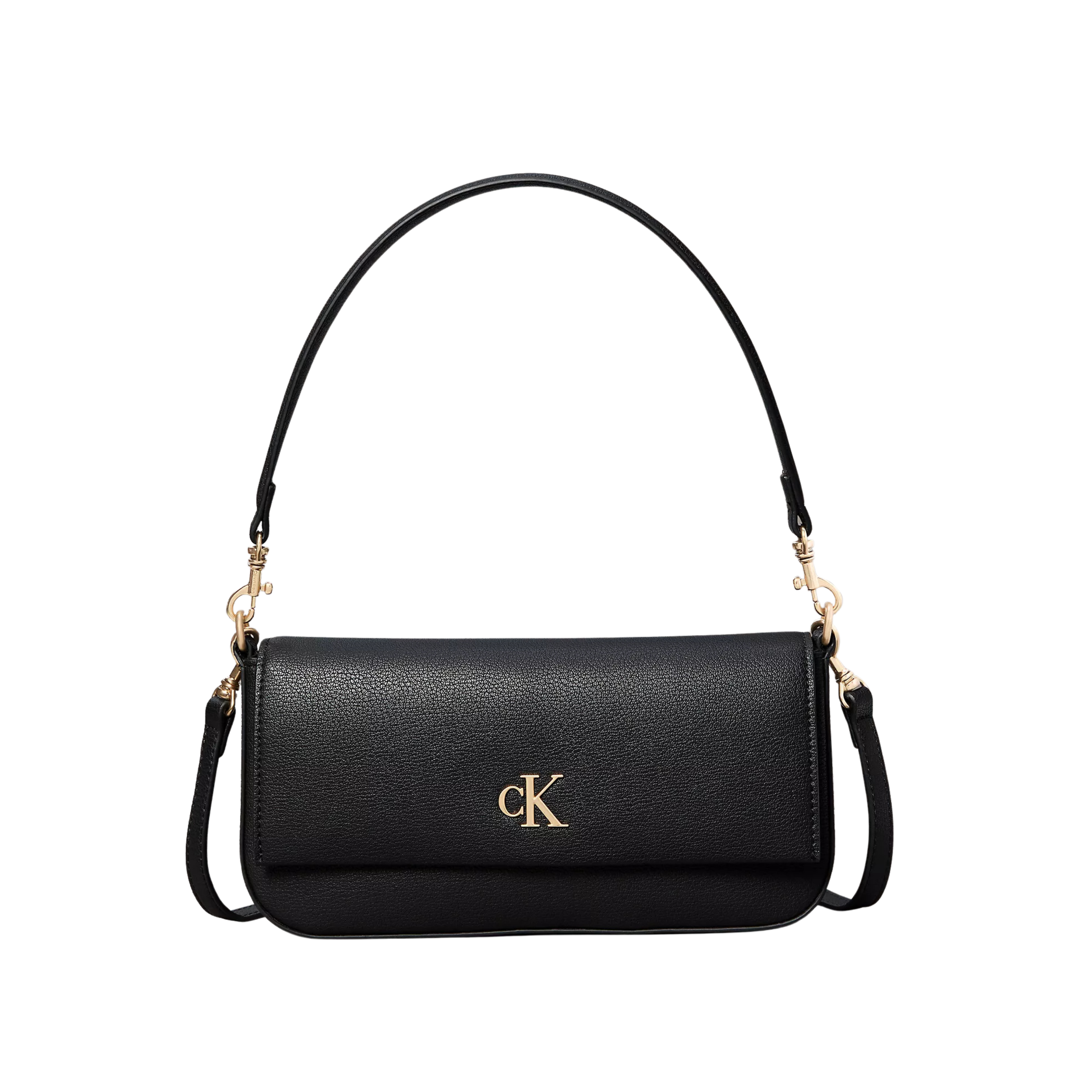 Calvin Klein Women Minimal Monogram Shoulder Bag - Black