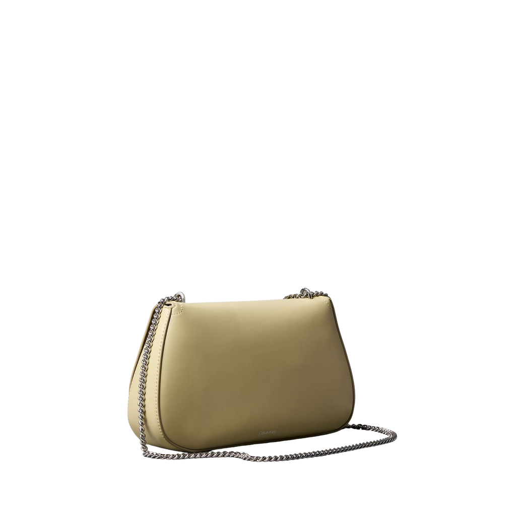 Calvin Klein Women Monogram Hardware Chain Shoulder Bag - Mint Tea
