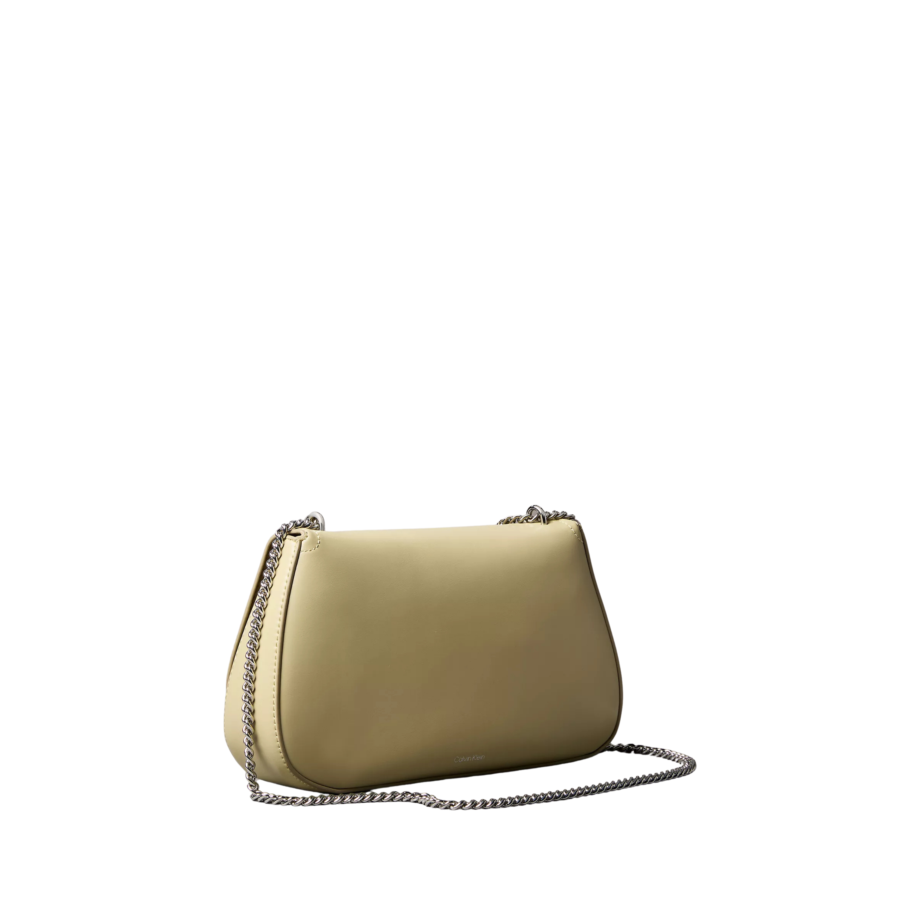 Calvin Klein Women Monogram Hardware Chain Shoulder Bag - Mint Tea