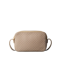 Calvin Klein Women Allover Emblem Logo Camera Bag - Desert Taupe Aop
