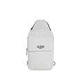 Guess Men Gio Logo Men's Sling Bag - White