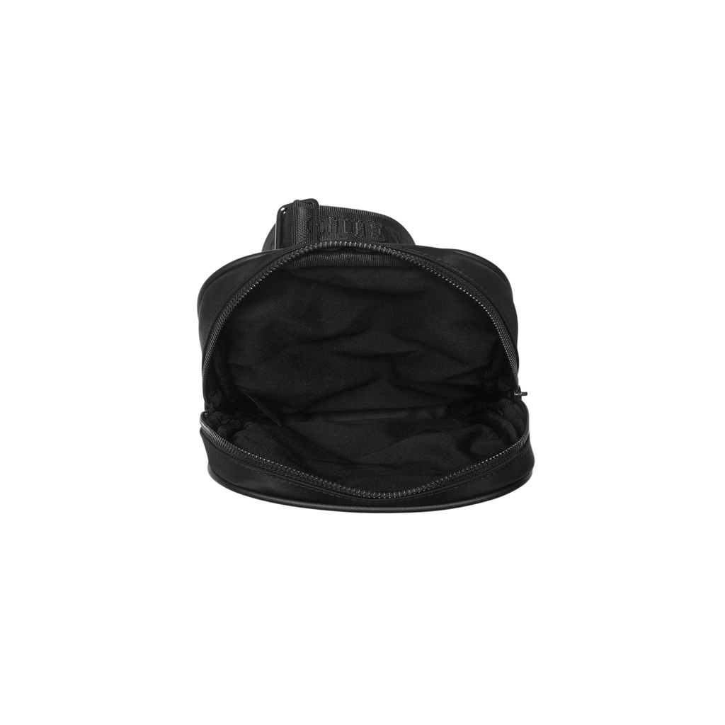 Guess Men Nylon Sling Bag - Black