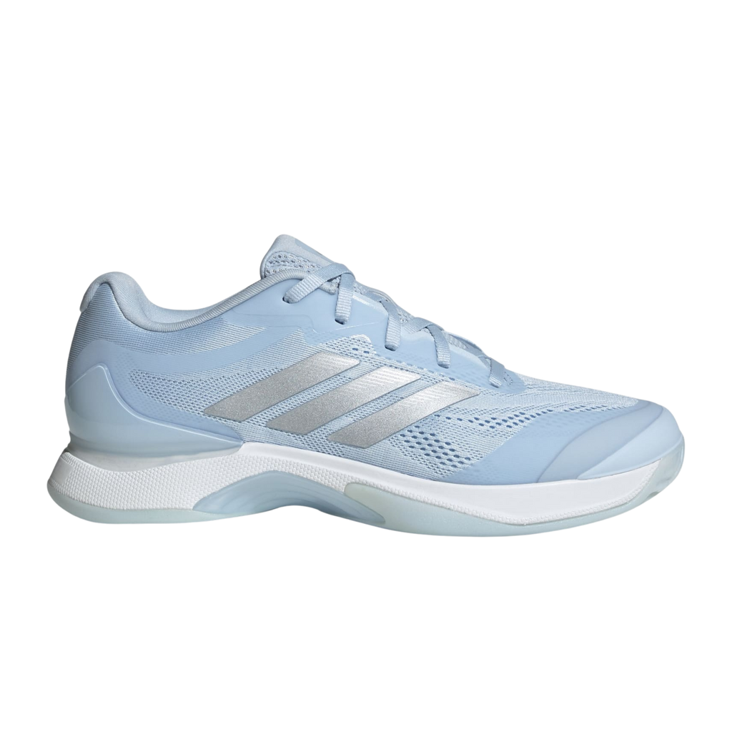 Adidas Women Avacourt 3 Tennis - Crystal Sky Silver Metallic Cloud White