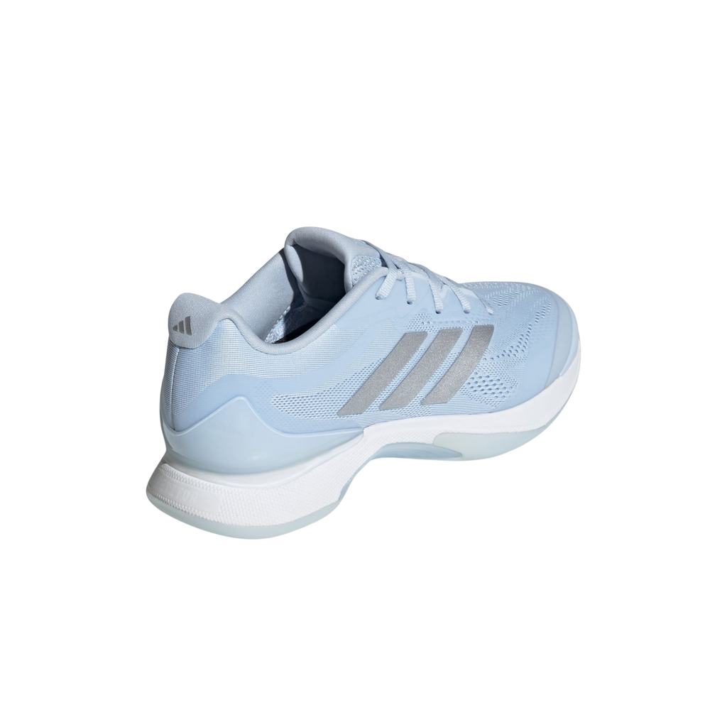 Adidas Women Avacourt 3 Tennis - Crystal Sky Silver Metallic Cloud White
