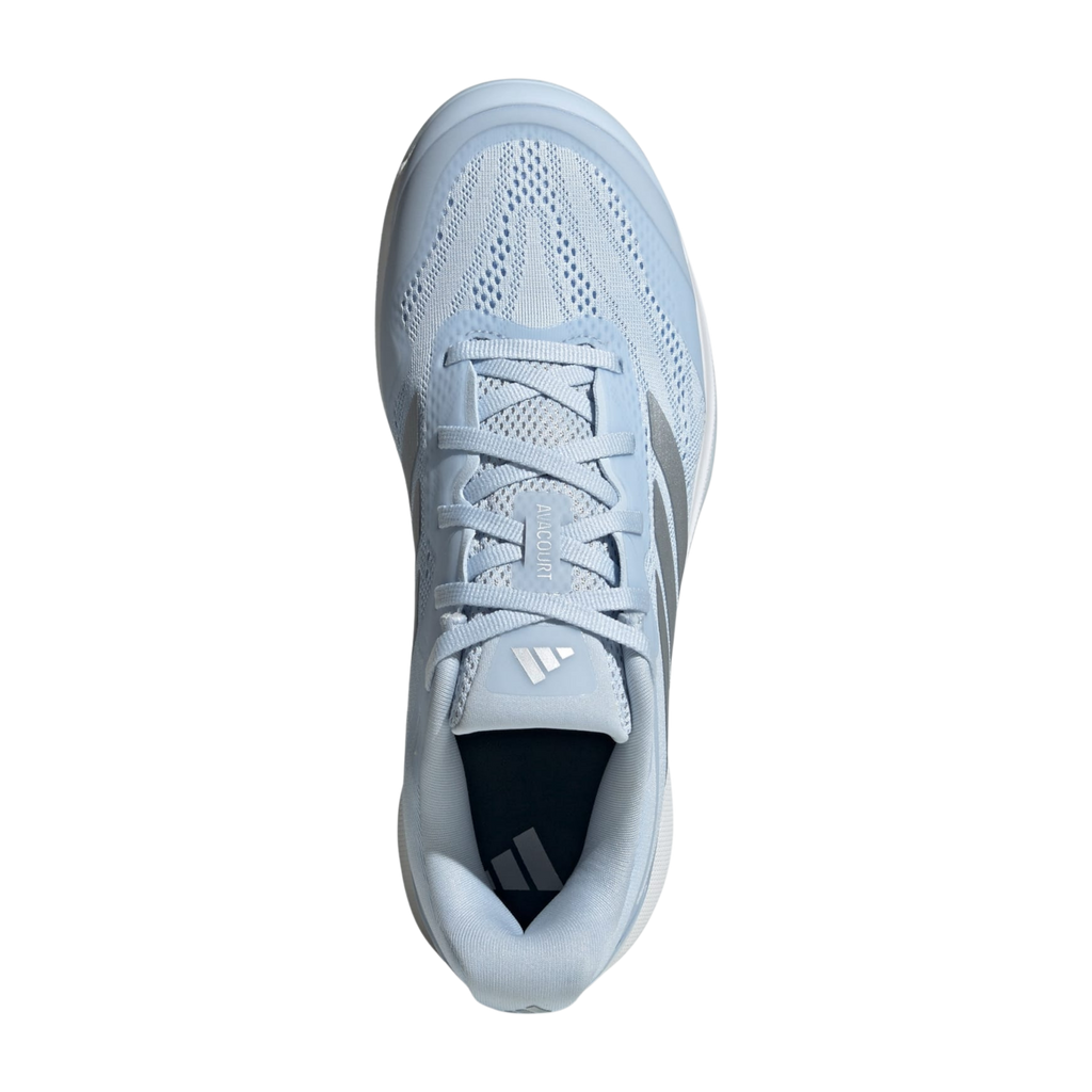Adidas Women Avacourt 3 Tennis - Crystal Sky Silver Metallic Cloud White