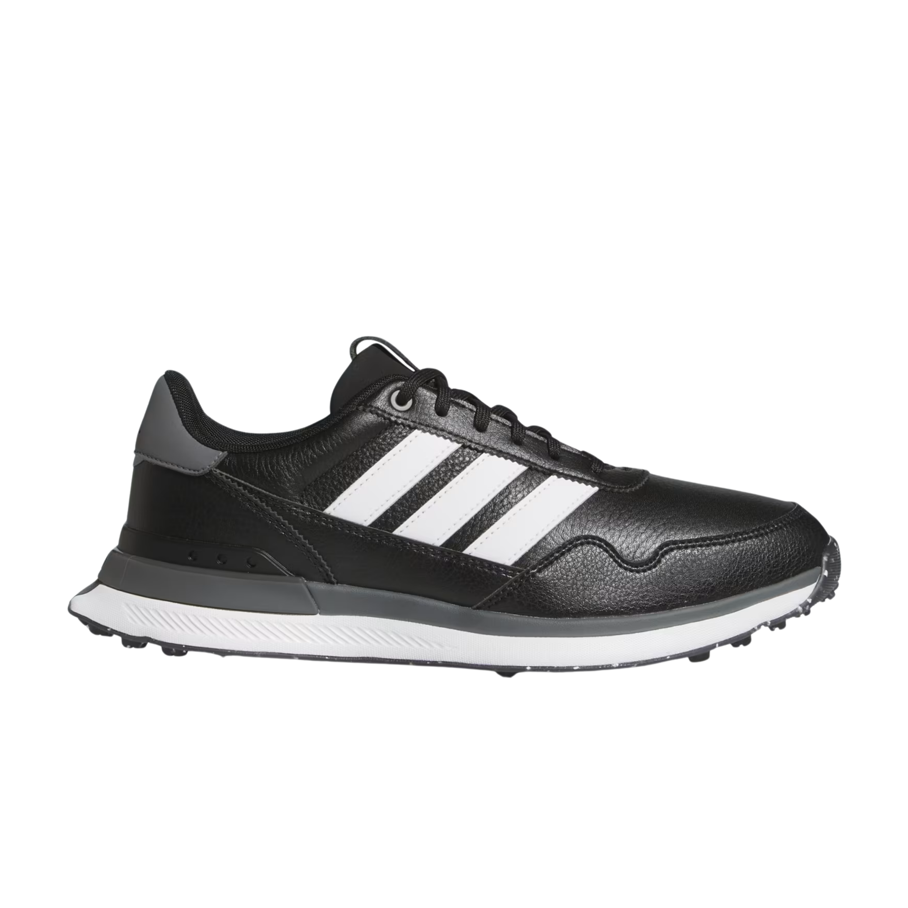 Adidas Men S2G 26 Leather Spikeles Golf - Core Black Cloud White