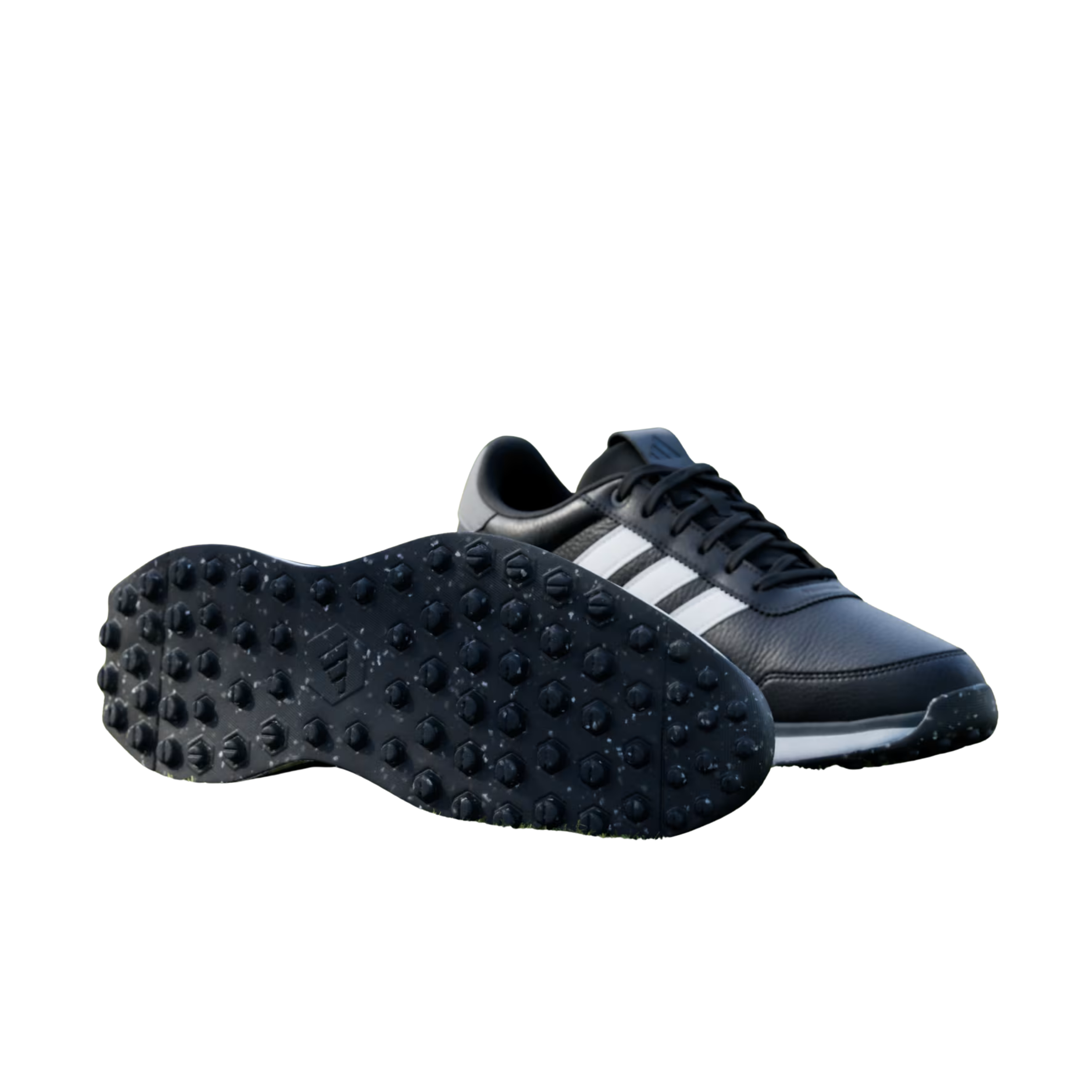Adidas Men S2G 26 Leather Spikeles Golf - Core Black Cloud White