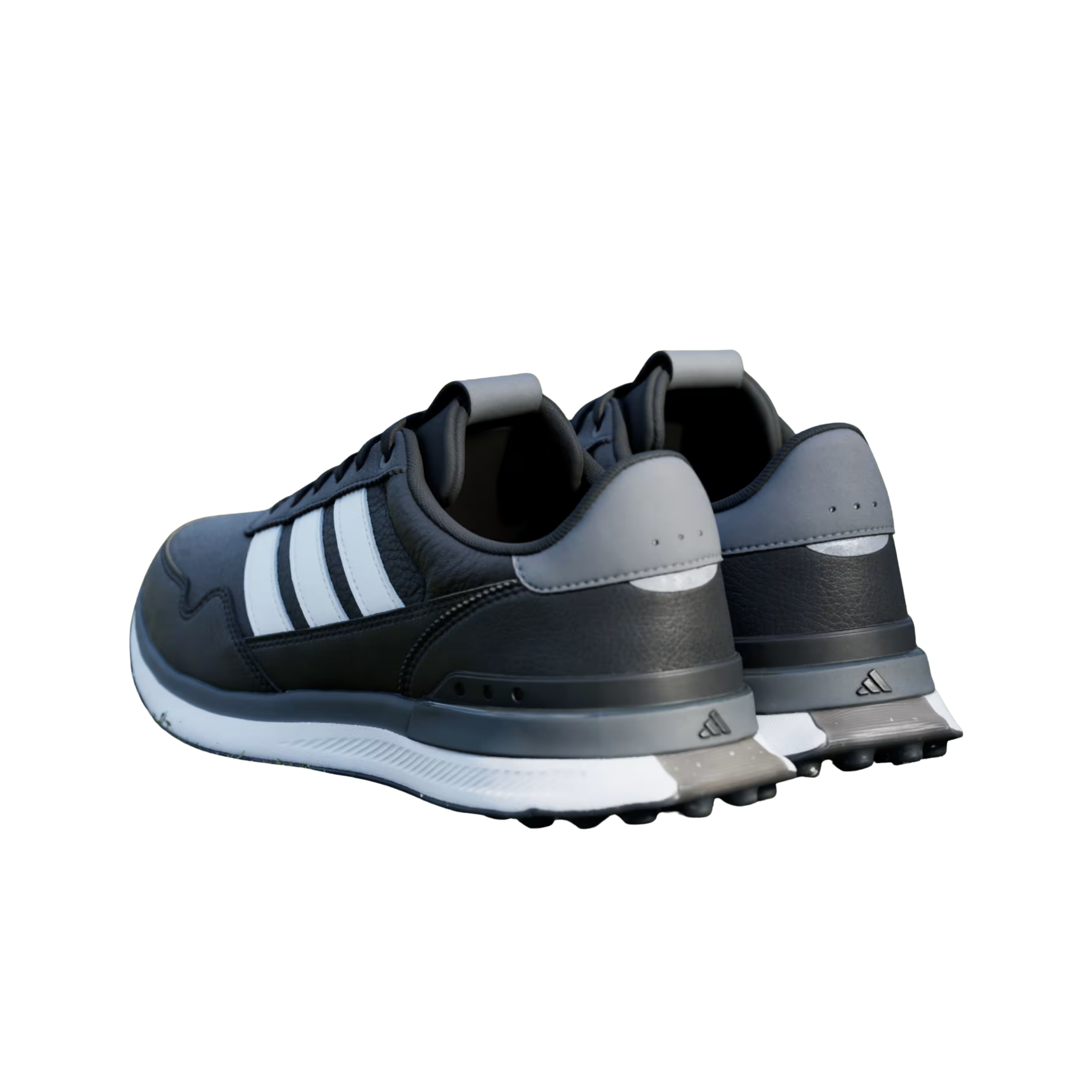 Adidas Men S2G 26 Leather Spikeles Golf - Core Black Cloud White