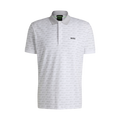 Hugo Boss Men Paddy Polo Shirt Printed - White