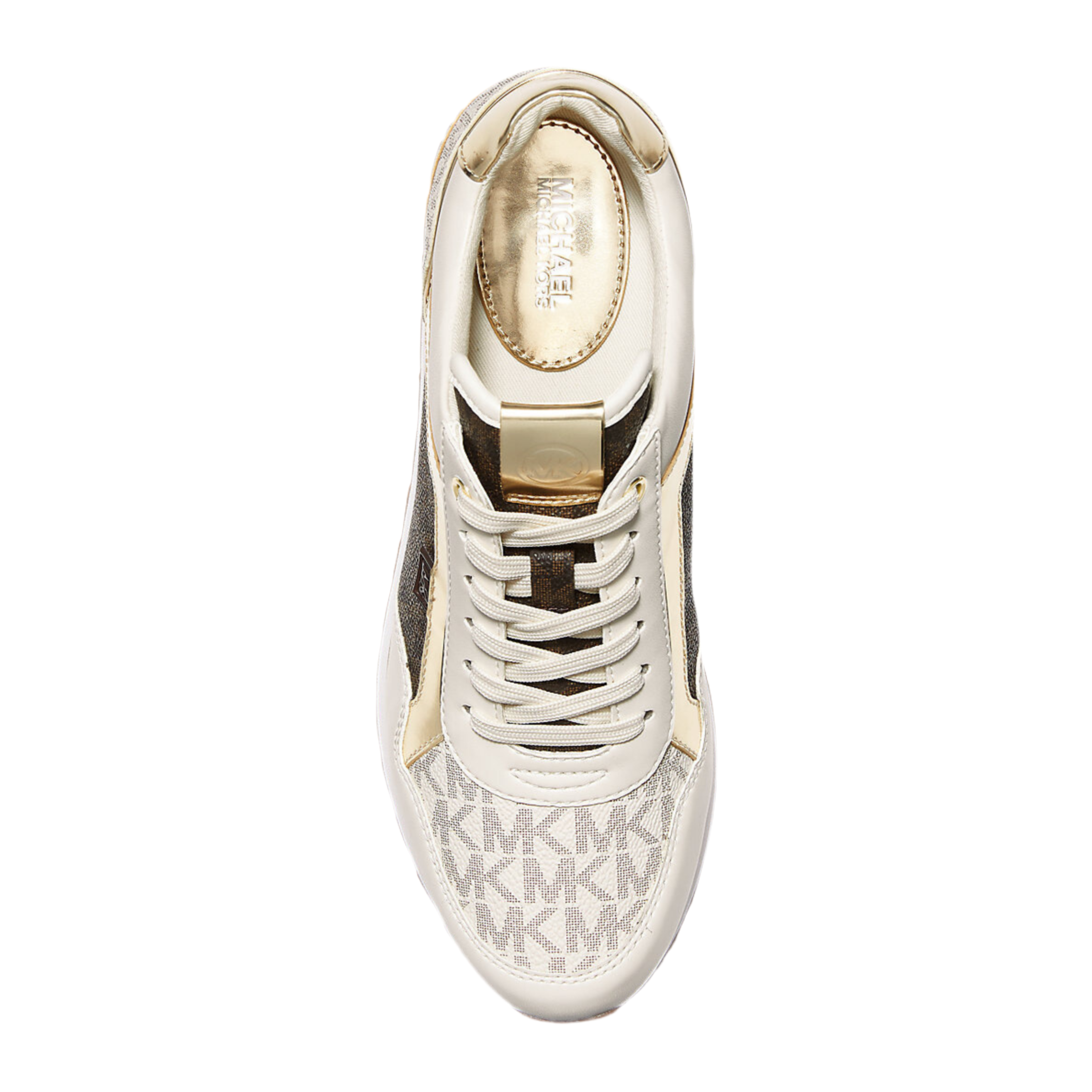 Michael Kors Women Maddy Logo Trainer - Vanilla