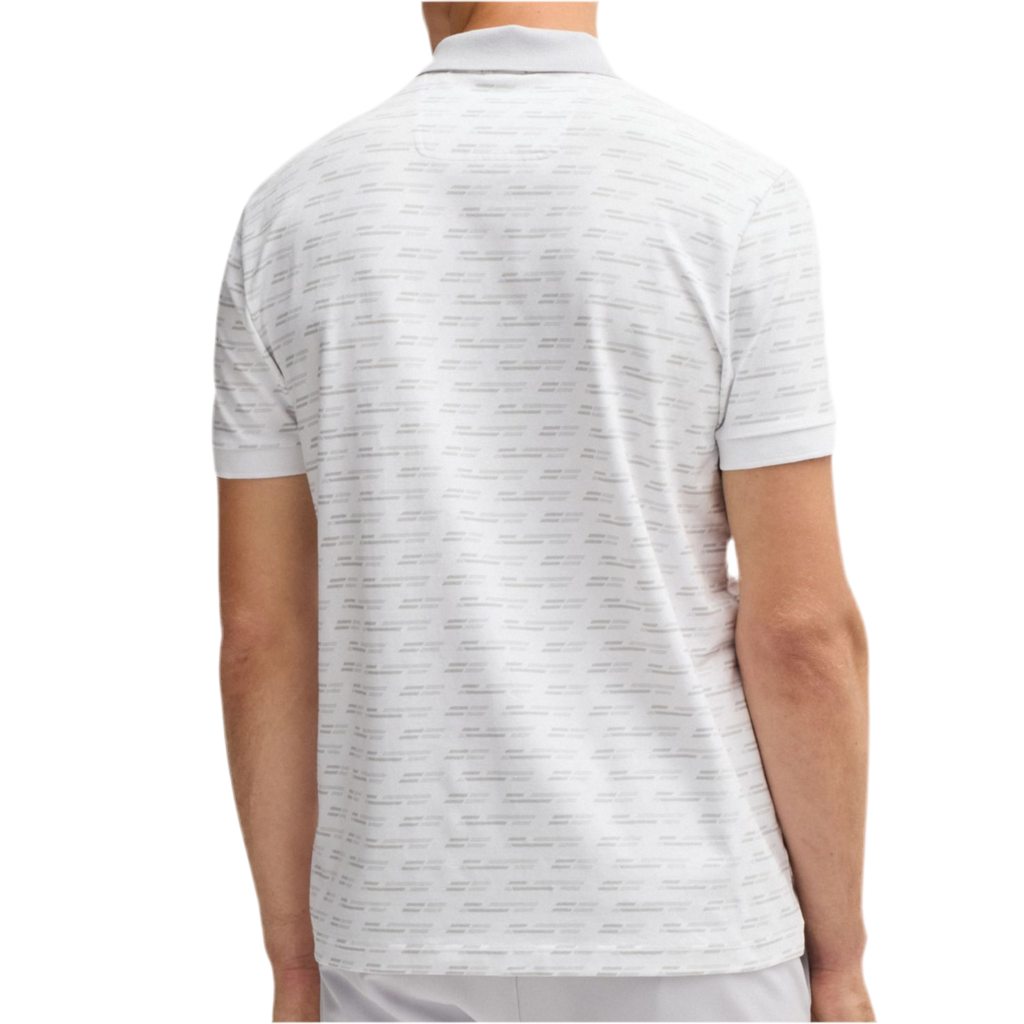 Hugo Boss Men Paddy Polo Shirt Printed - White