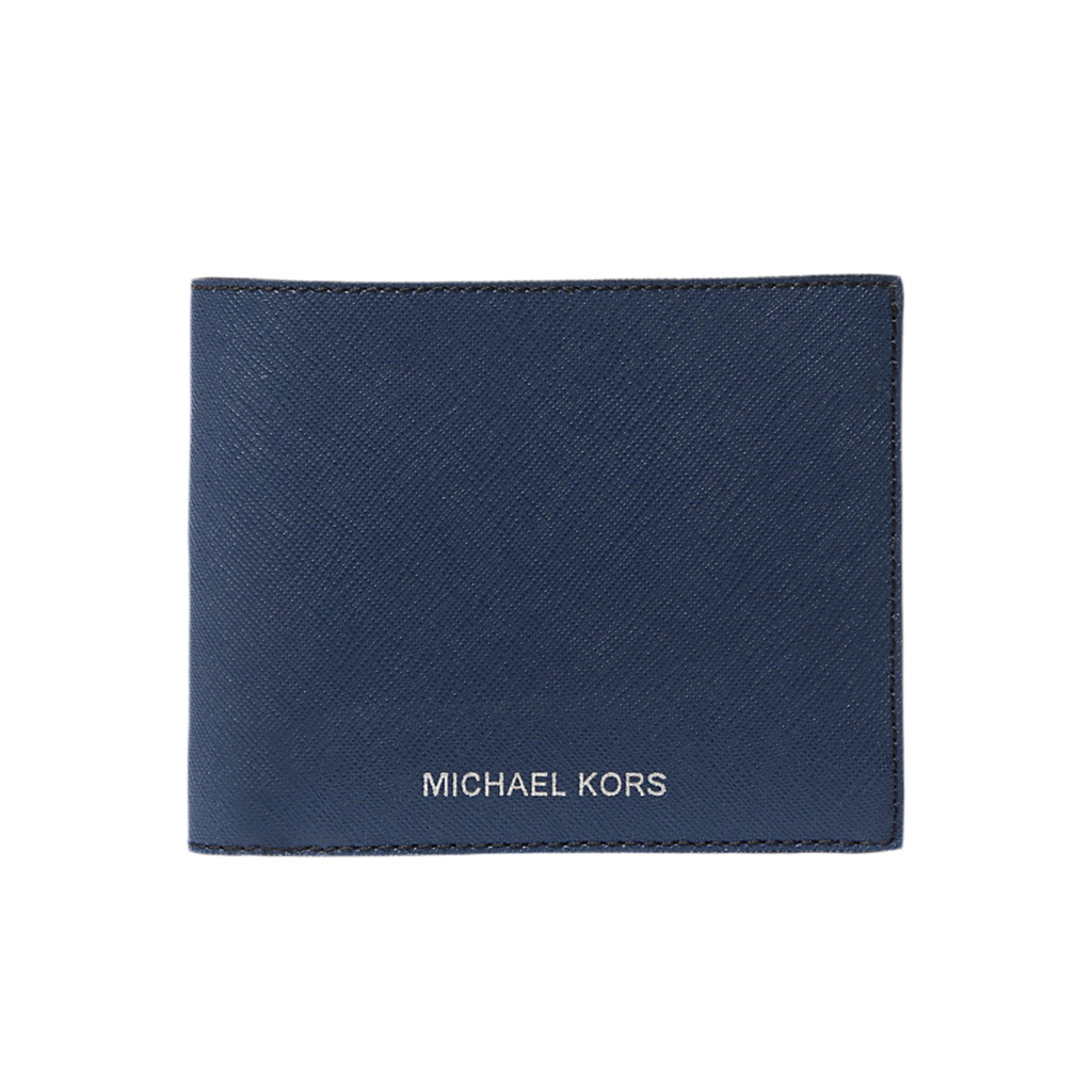 Michael Kors Harrison Saffiano Leather Wallet - Navy