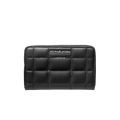 Michael Kors Small Quilted Leather Wallet - Black