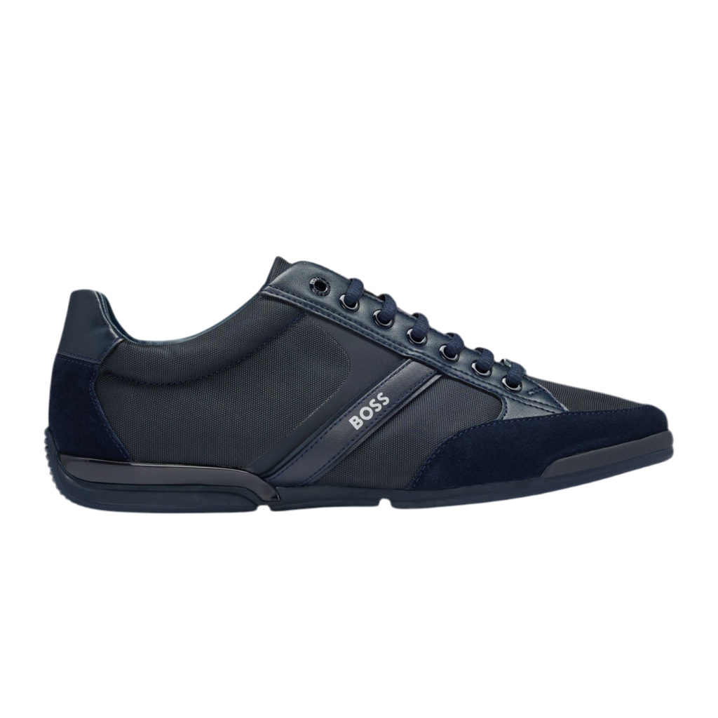 Hugo Boss Men Mixed Trainers - Dark Blue